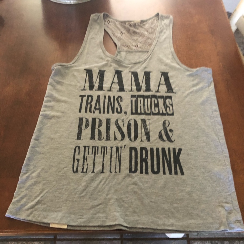 Racer back tank top